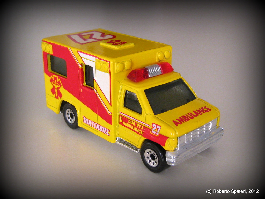 Matchbox  Ambulance (n.)